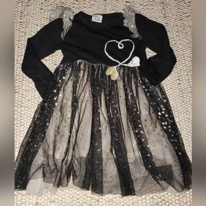 Black and Gold Girls 3T Dress